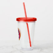 Soldat der Proud Army Veteran Field Artillery Acryltrinkbecher (Links)