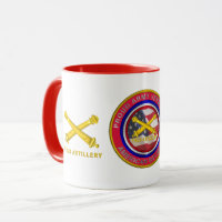 Soldat der Proud Army Veteran Field Artillery