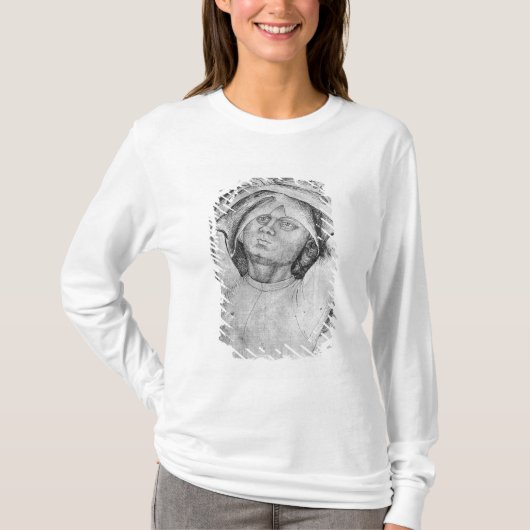 Soldat, der sein chainmail entfernt T-Shirt (Vorderseite)