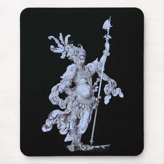 Soldat des 17. Jahrhunderts Mousepad (Vorne)