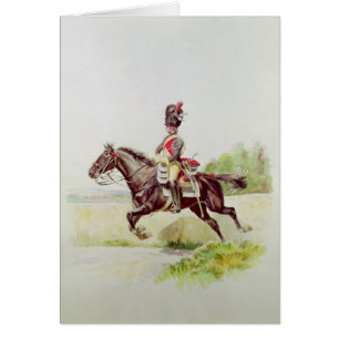 Soldat des Kaiserschutzes zu Pferd, 1898