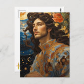 *~* Soldat des Planeten Gottes Erde AP50 C Postkarte (Vorne/Hinten)