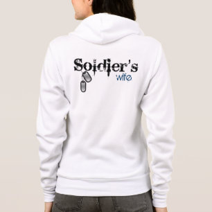 Soldat-Ehefrau Hoodie
