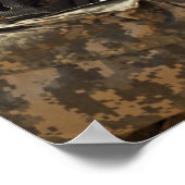 Soldat engagiert feindliche Kräfte Poster (Ecke)