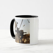 Soldat engagiert feindliche Kräfte Tasse (Vorderseite Links)