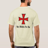 Soldat für Gott Templars Shirt (Rückseite)