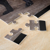 Soldat für Kampfgerät und Militärhund Puzzle (Seite)