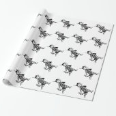 Soldat-Gewerkschafts-Jack-Katze Geschenkpapier (Ungerollt)