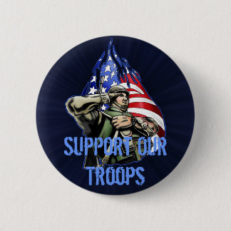 Soldat-Gruß-Entwurf Button