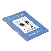 Soldat im Cartoon der französischen Auswärtigen Le Notizblock (Rechte Seite)