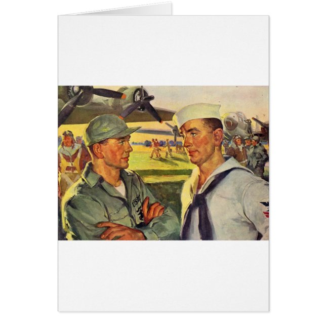 Soldat im Zweiten Weltkrieg trifft Segler (Vorne)