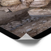 Soldat in Fatigues mit seinem Militärhund Poster (Ecke)