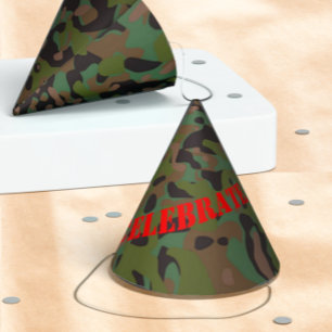 Soldat Joe GI Tarnungsmuster Partyhütchen