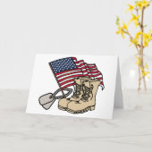 Soldat Karte (Gelbe Blume)