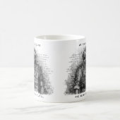 Soldat-Krieger - Eid fertigen Hintergrund-Farbe Kaffeetasse (Mittel)