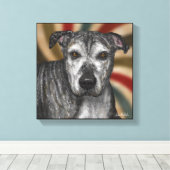 Soldat Leinwanddruck (Insitu (Holzboden))