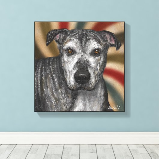 Soldat Leinwanddruck (Insitu (Holzboden))