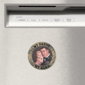 Soldat meines Vaters, mein Helden-Foto Magnet (In Situ (Geschirrspüler))