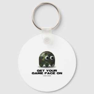 Soldat (Militär tarnt Retro Avatara) Schlüsselanhänger