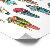 Soldat Miniatur-Papierpuppe-Set Poster (Ecke)