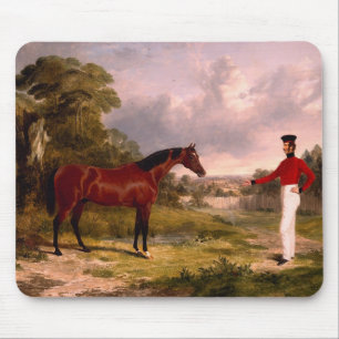 Soldat mit dem Pferd eines Offiziers Mousepad