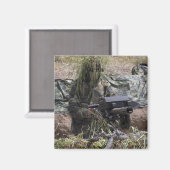 Soldat mit Granatwerfer MK-19 Magnet (Vorderseite/Rückseite)