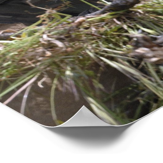 Soldat mit Granatwerfer MK-19 Poster (Ecke)