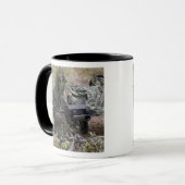 Soldat mit Granatwerfer MK-19 Tasse (Vorderseite Links)