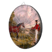 Soldat mit Offizierspferd Dartscheibe (Vorderseite rechts)