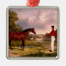 Soldat mit Offizierspferd