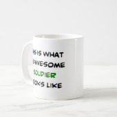 Soldat, phantastisch kaffeetasse (Vorderseite Links)
