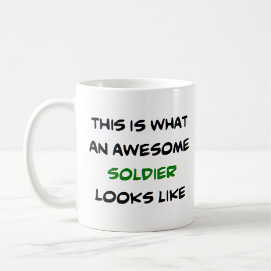 Soldat, phantastisch kaffeetasse (Links)