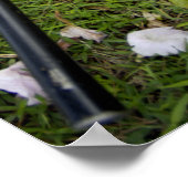 Soldat praktiziert Scharfmachertaktik Poster (Ecke)