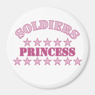Soldat-Prinzessin Magnet