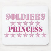 Soldat-Prinzessin Mousepad (Vorne)