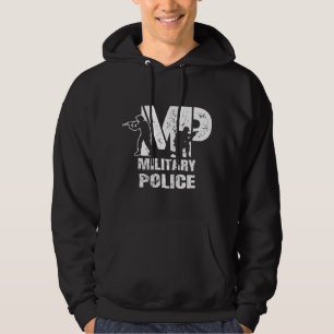 Soldat Remüde Veteran Militärpolizist Hoodie