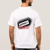 Soldat-Rot T-Shirt (Rückseite)