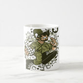 Soldat Running Kaffeetasse (Mittel)