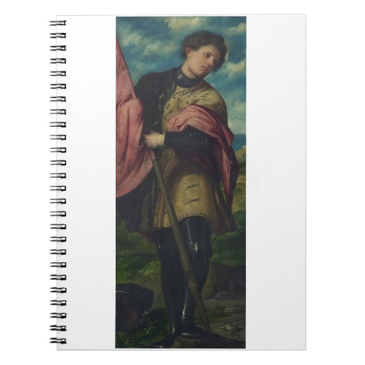 Soldat Saint Alexander von Rom Notizblock (Vorderseite)