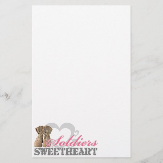 Soldat-Schatz Briefpapier (Vorderseite)