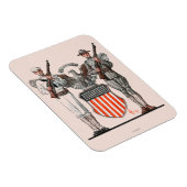 Soldat, Seeleute und US-Schild Magnet (Rechte Seite)