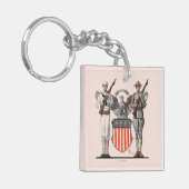 Soldat, Seemann und US-Schild Schlüsselanhänger (Vorderseite links)