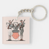 Soldat, Seemann und US-Schild Schlüsselanhänger (Rückseite)