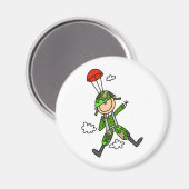 Soldat Springer Magnet (Vorderseite/Rückseite)