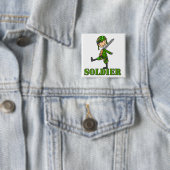 Soldat-Stickfigur Button (Beispiel)