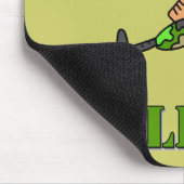 Soldat-Stickfigur Mousepad (Ecke)