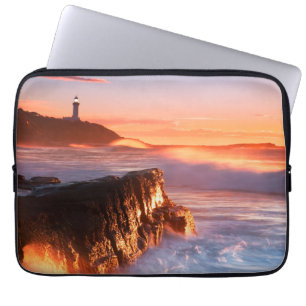 Soldat-Strand Norahhauptleuchtturm- , Australien Laptopschutzhülle