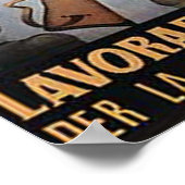 Soldat und Arbeitnehmer Poster (Ecke)