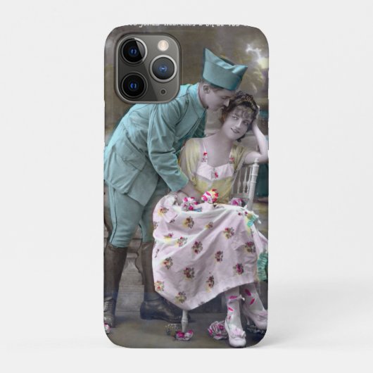 Soldat und Lover Case-Mate iPhone Hülle (Rückseite)