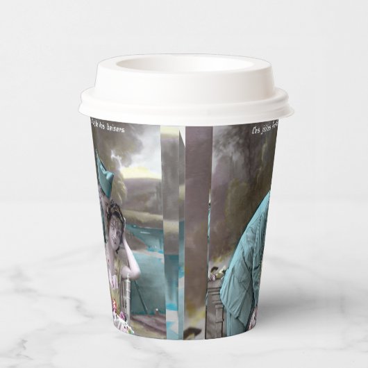 Soldat und Lover Pappbecher (Rechts)